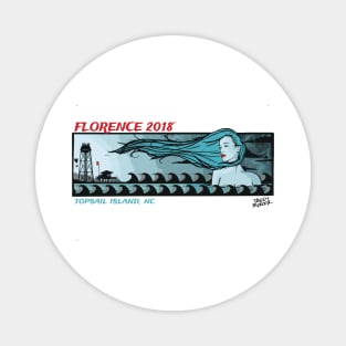 Hurricane Florence 2018 TOPSAIL Magnet